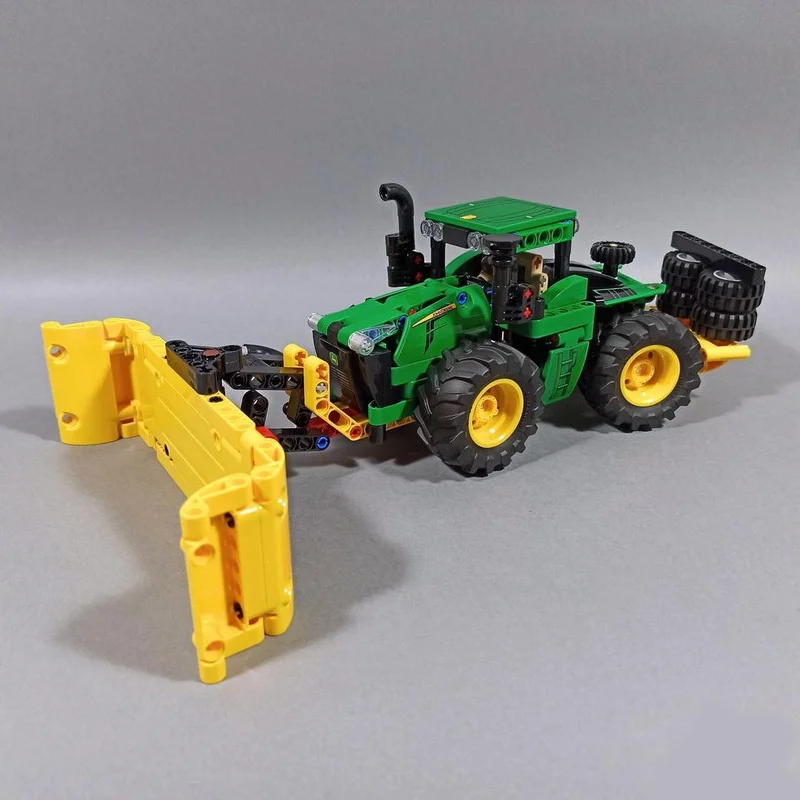 383PCS 42136 Silage Blade MOC Agricultural Machinery Accessory Model Education Building Blocks Gift