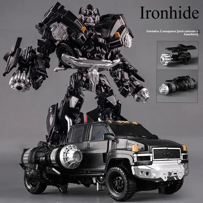 Truck Tank Transformed Into Robot Transformation Toy Ironhide Shockwave Scourge Action Figure Toy Model