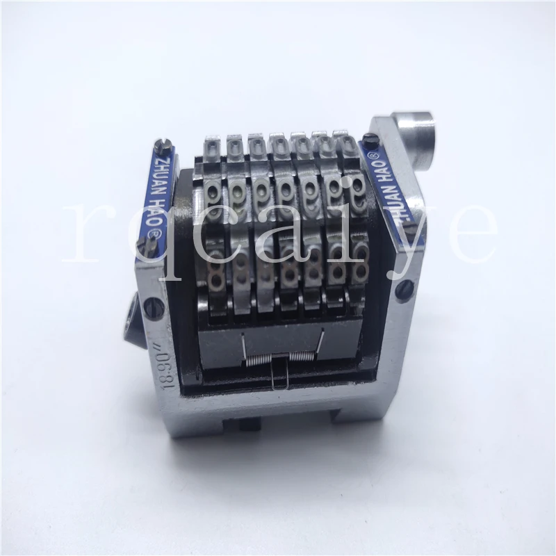 2 PCS High Quality 7 Digits Horizontal  Counterclockwise Jump 0.9.8.7... FOR Hamada Offset Printing Machine Parts