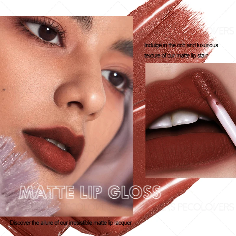 Matte Lip Gloss,Durable,Waterproof, Non Fading, Non Stick Cup Lipstick,Perfect Mother'S Day Gift