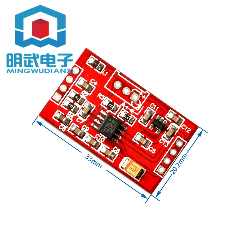 Millivolt/Microvolt Voltage Amplifier Signal AD623/AD620 Instrumentation Module