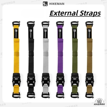 HIKEMAN Adjustable Outdoor Luggage Straps Camping Travel Gear Buckle Fastening Packing Belt for Hiking Accessories 1