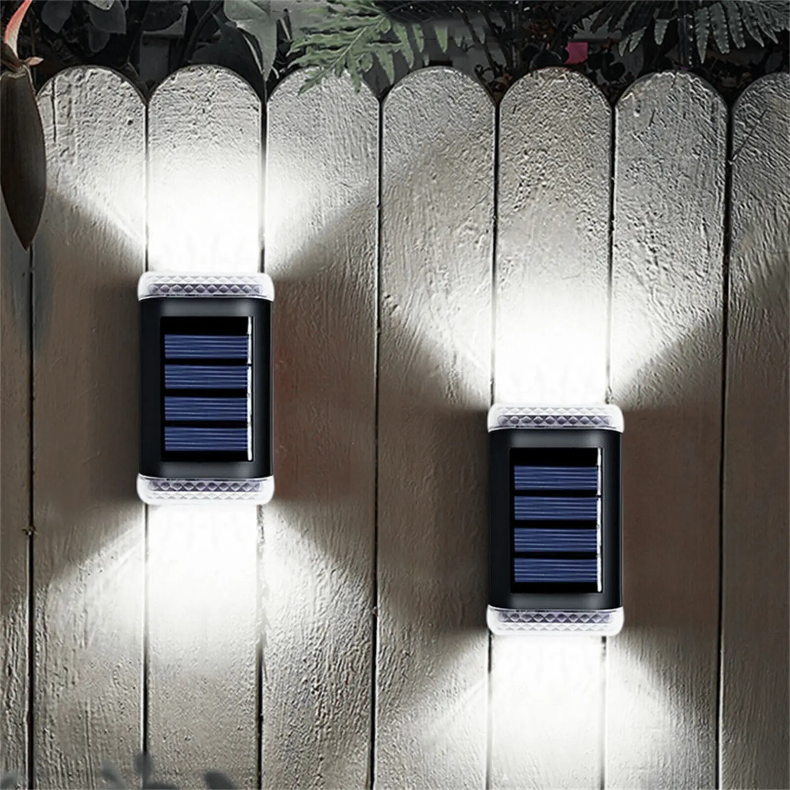 Lampada da parete solare luci solari impermeabili per esterni luci solari a Led per esterni lampada da esterno per la decorazione del balcone del paesaggio della strada del giardino