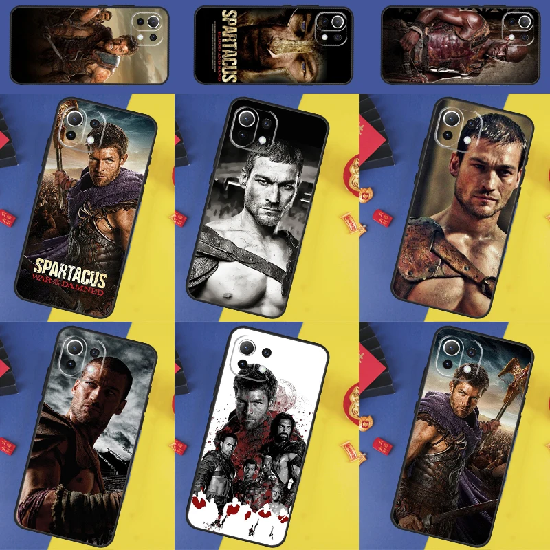 Spartacus Blood and Sand Case For POCO X5 X3 F5 Pro M5 F3 F4 X4 GT Cover For Xiaomi 13 Ultra 11T 12T Pro 12 Lite