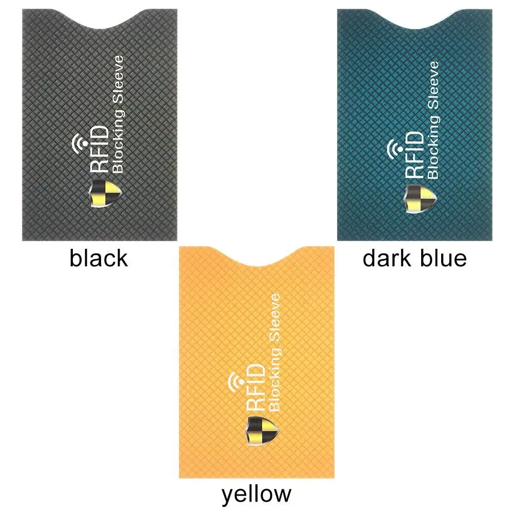5 шт., считыватель банковских кредитных карт, противоугонный держатель для карт, RFID-блокировка, защитный чехол, чехол, кошелек