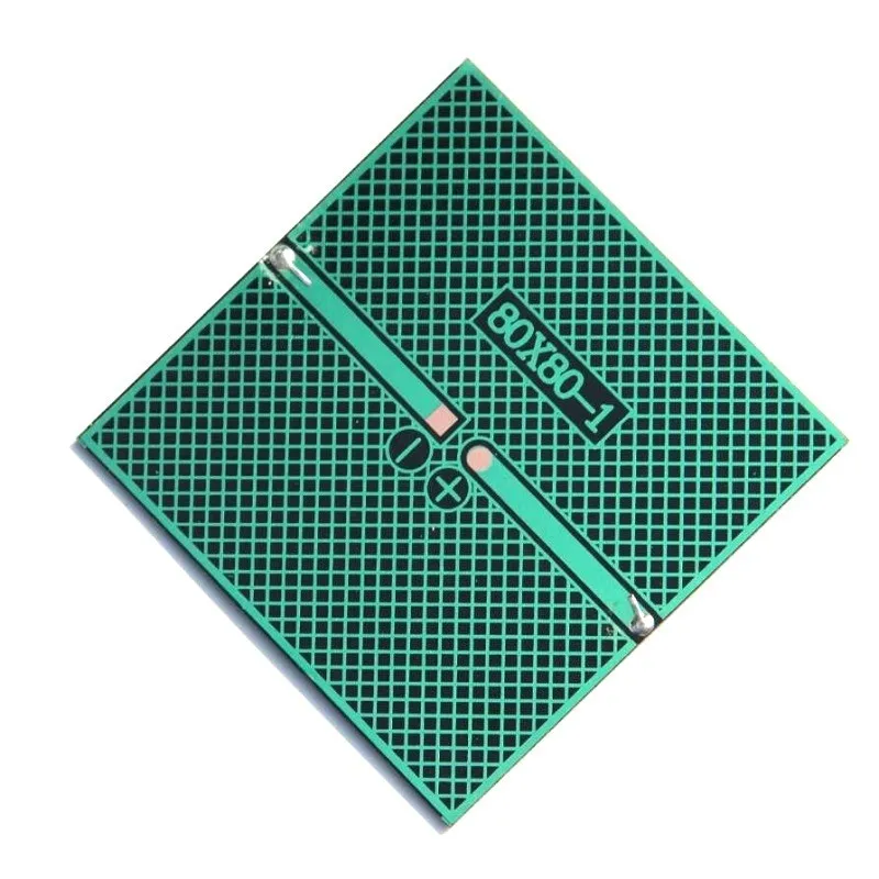 10 قطعة الألواح الشمسية الصغيرة 0.8 واط 5 فولت مربع الخلايا الشمسية DIY بها بنفسك اللعب مشاريع الطاقة الشمسية الصغيرة مجموعات التعليم 80*80 متر