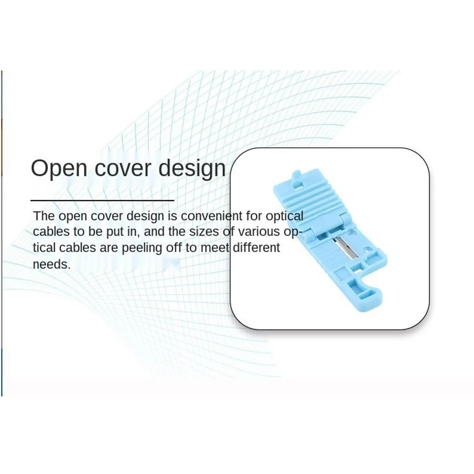.9-3mm Fiber Optic Jacket Longitudinal for Fiber Cable, Partial Cable and Cable