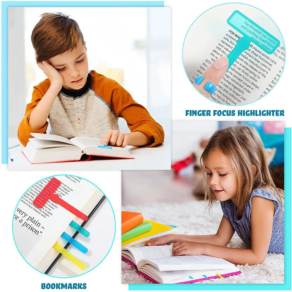 VO-20 قطع أدوات عسر القراءة للأطفال شرائط دليل القراءة للأطفال تمييز لقراءة الأطفال وسائل القراءة