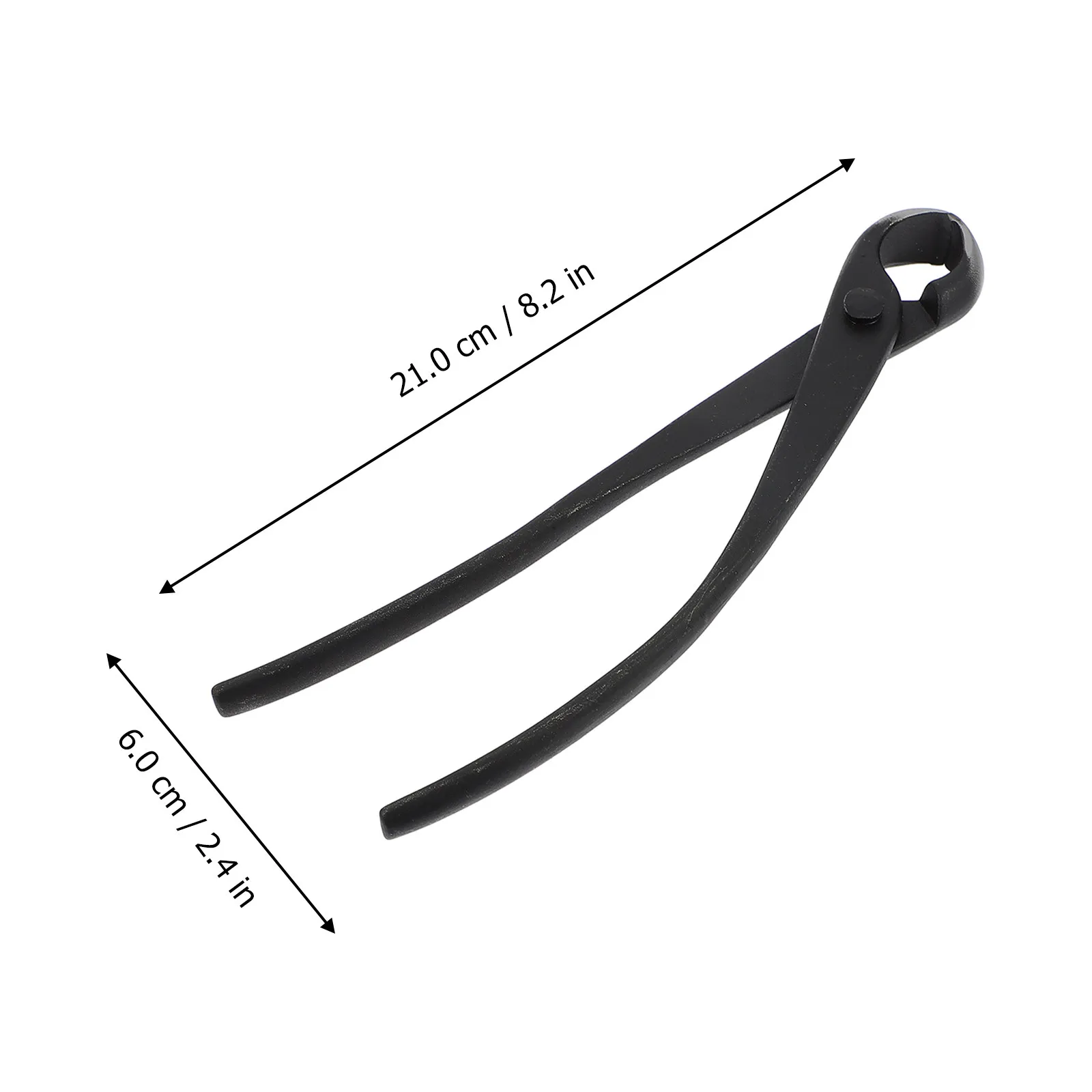 Premium Japanese Concave Pruning Shear with Spherical Knob Design Sturdy Alloy Construction for Bonsai Gardening Home Plant