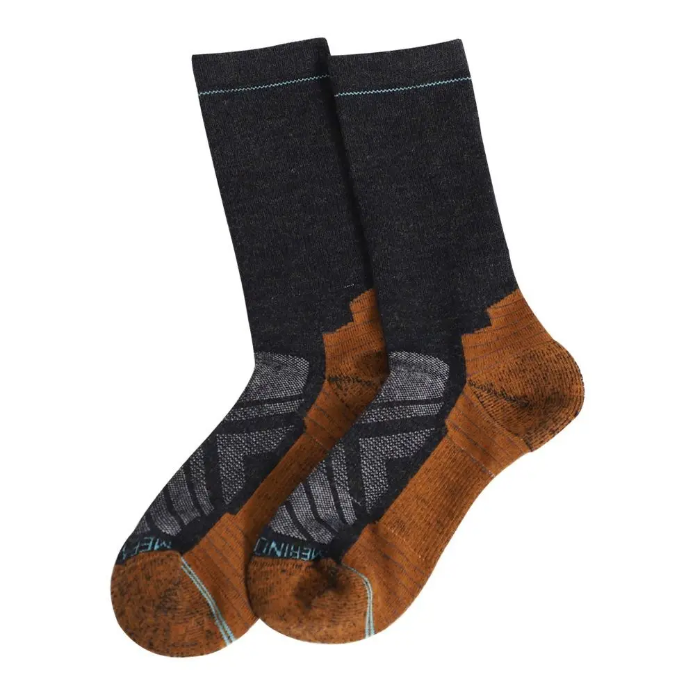 

Fuzzy Merino Wool Socks Mountaineering Thickened Winter Warm Socks Breathable Men's Walk Warm Anti-Odor Socks For Men Women