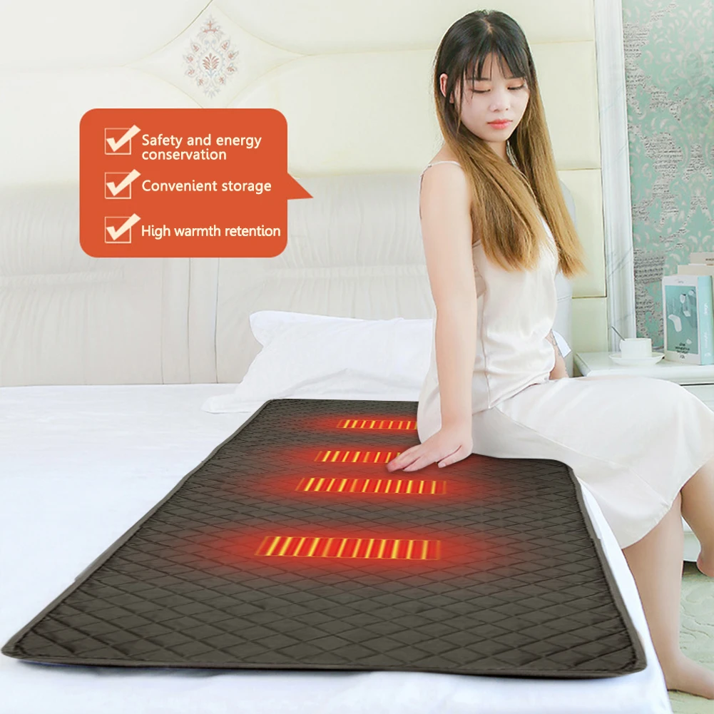 USB Electric Blankets Mat Electric Heating Pad Thermostat Heating Insulation Heated Warm Cushion 5V Outdoor Camping Sleep Sheet