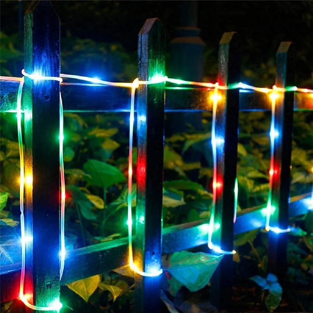 Guirxiété lumineuse LED solaire en cuivre, étanche, extérieur, nickel é, UL, tube, Noël, vacances, arbre, décoration, éclairage, 321