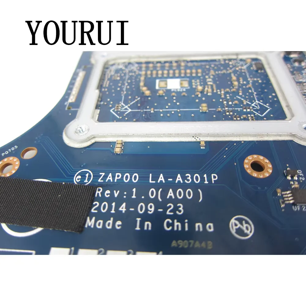 

Материнская плата для ноутбука Dell Alienware 13 R1 с процессором I5-4210U и графическим процессором GTX 860M LA-A301P CN-076JXP, полный тест материнской платы