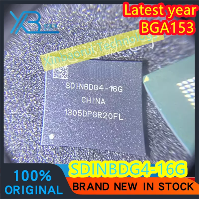 

(1/15 PCS) SDINBDG4-16G EMMC5.1 BGA153 memory chip 100% brand new original authentic electronic free shipping