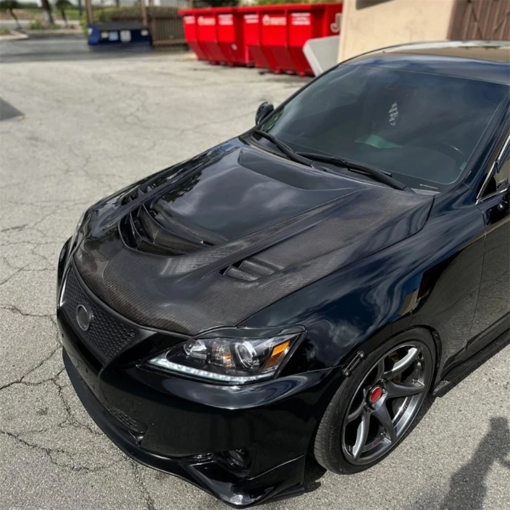 

Spectre High Quality GT-Style Carbon Fiber Front Hood For Lexus IS IS250 IS300 IS350 New Condition 2006-2012