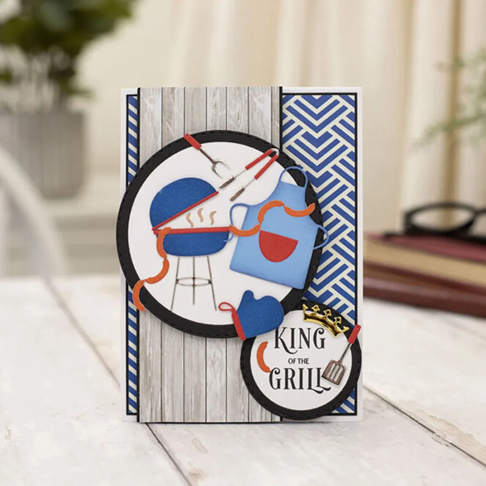 2024 AliliArts Metal Cutting Dies Modern Man Collection diy Scrapbooking Photo Album Decorative Embossing PaperCard Die