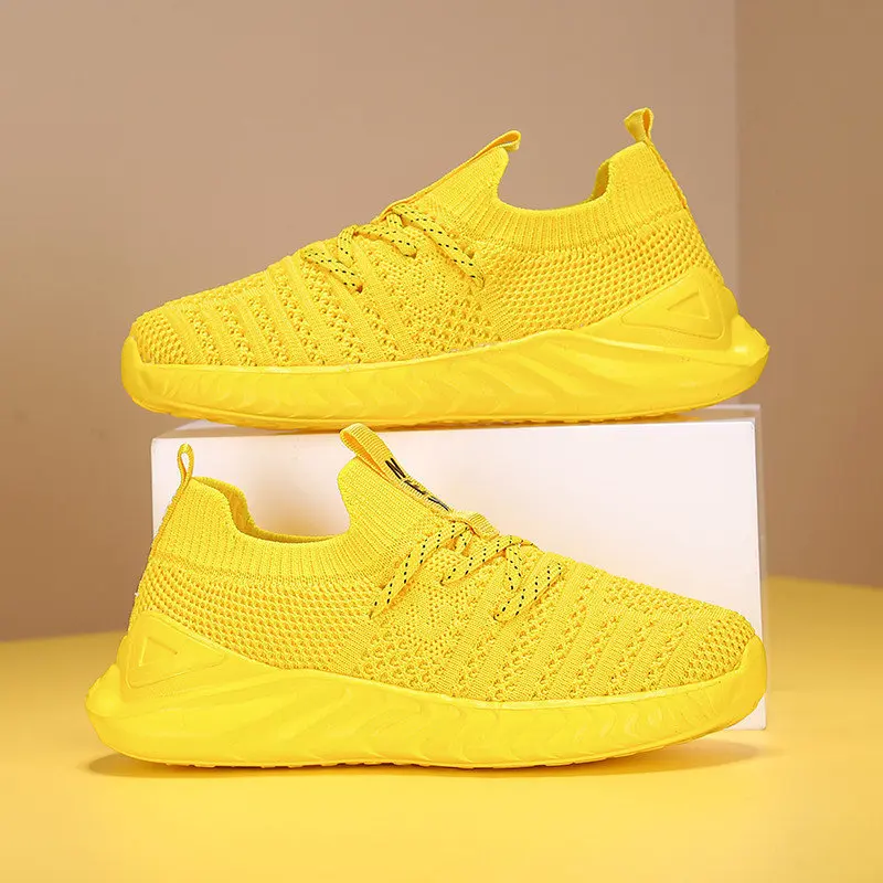 

Новая летняя детская обувь, спортивная обувь для бега для мальчиков и девочек, дышащая обувь для ходьбы без шнуровки, детские повседневные кроссовки на мягкой подошве