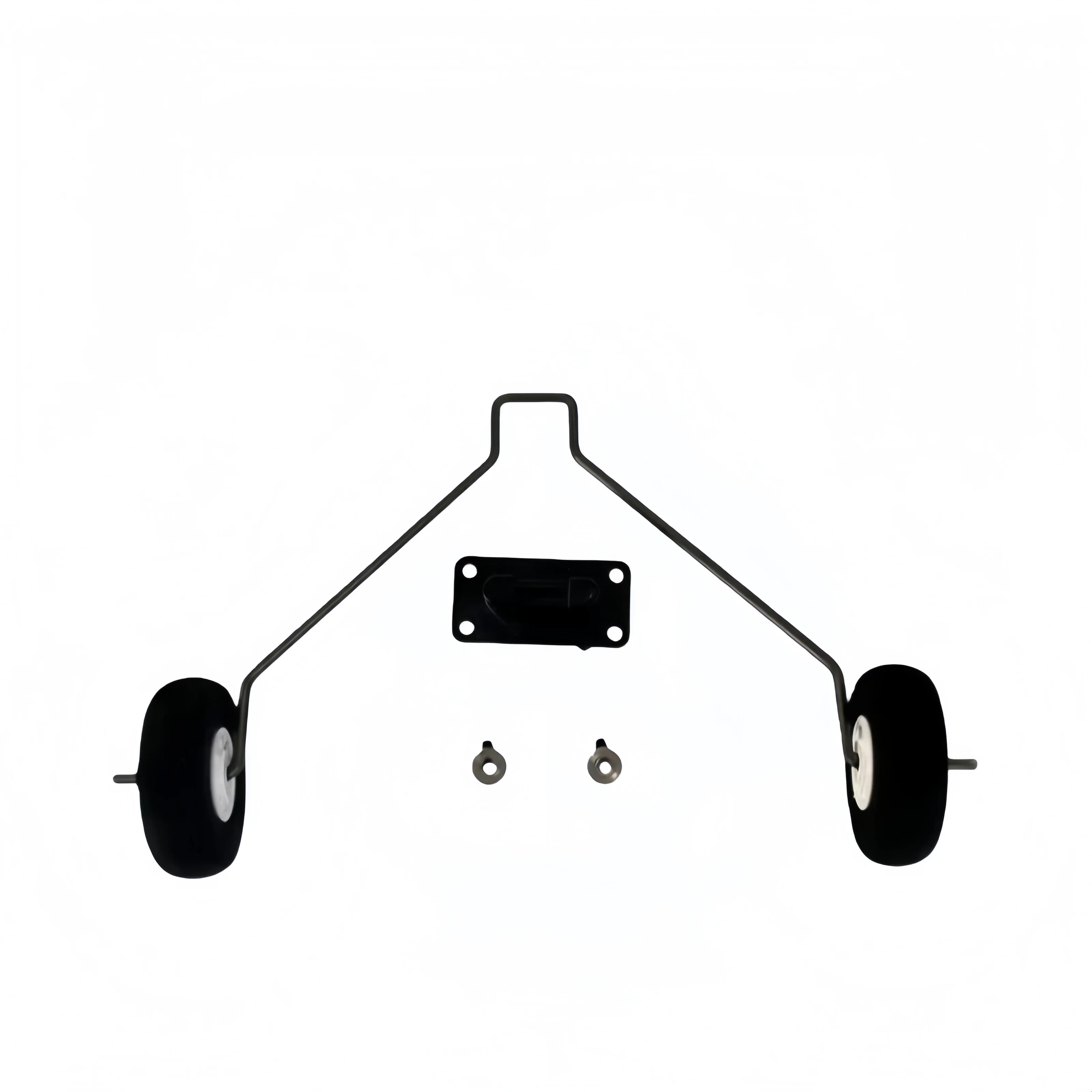 スポンジホイールブラケットやランディングギア取り付け部品を含む固定翼航空機モデルのアクセサリ