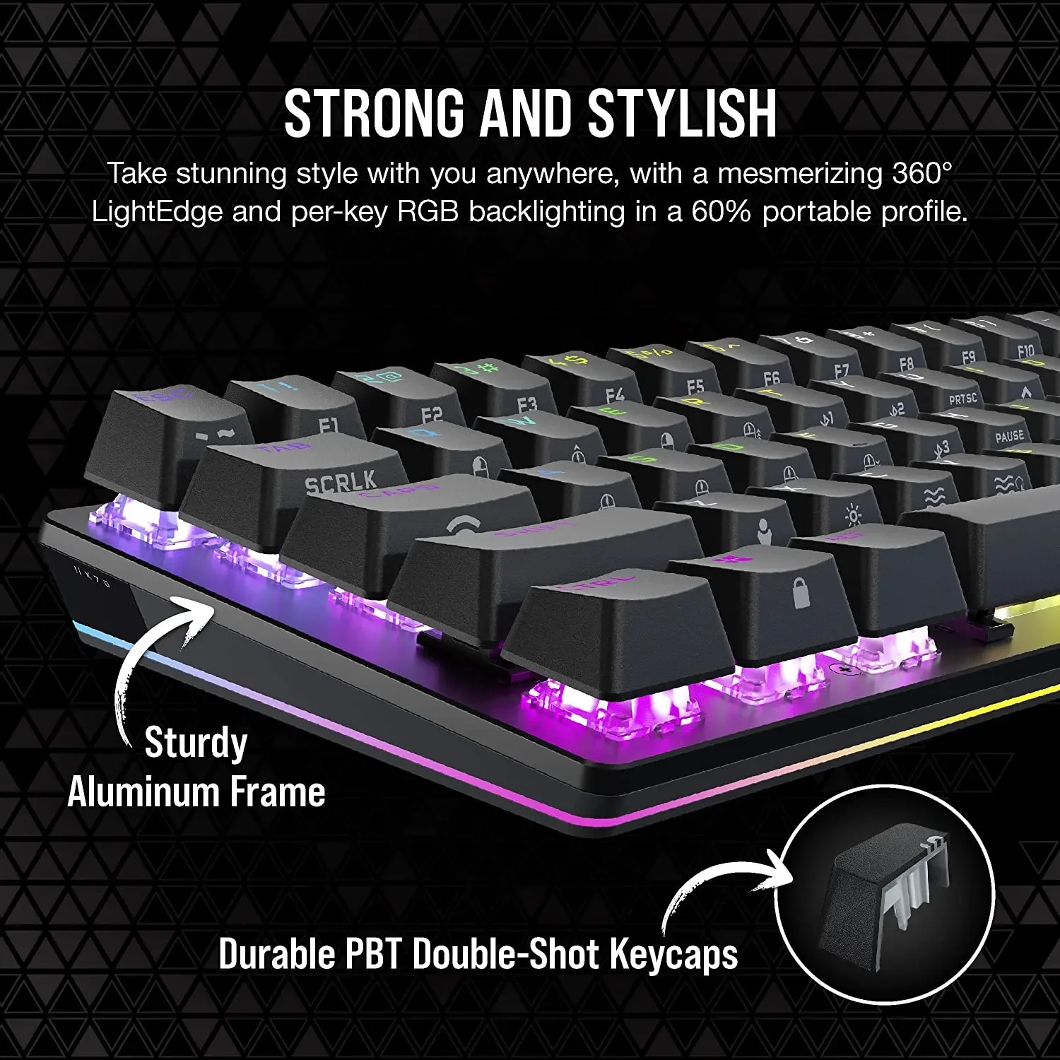 Corsair K70 PRO MINI WIRELESS RGB 60% Mechanical Gaming Keyboard