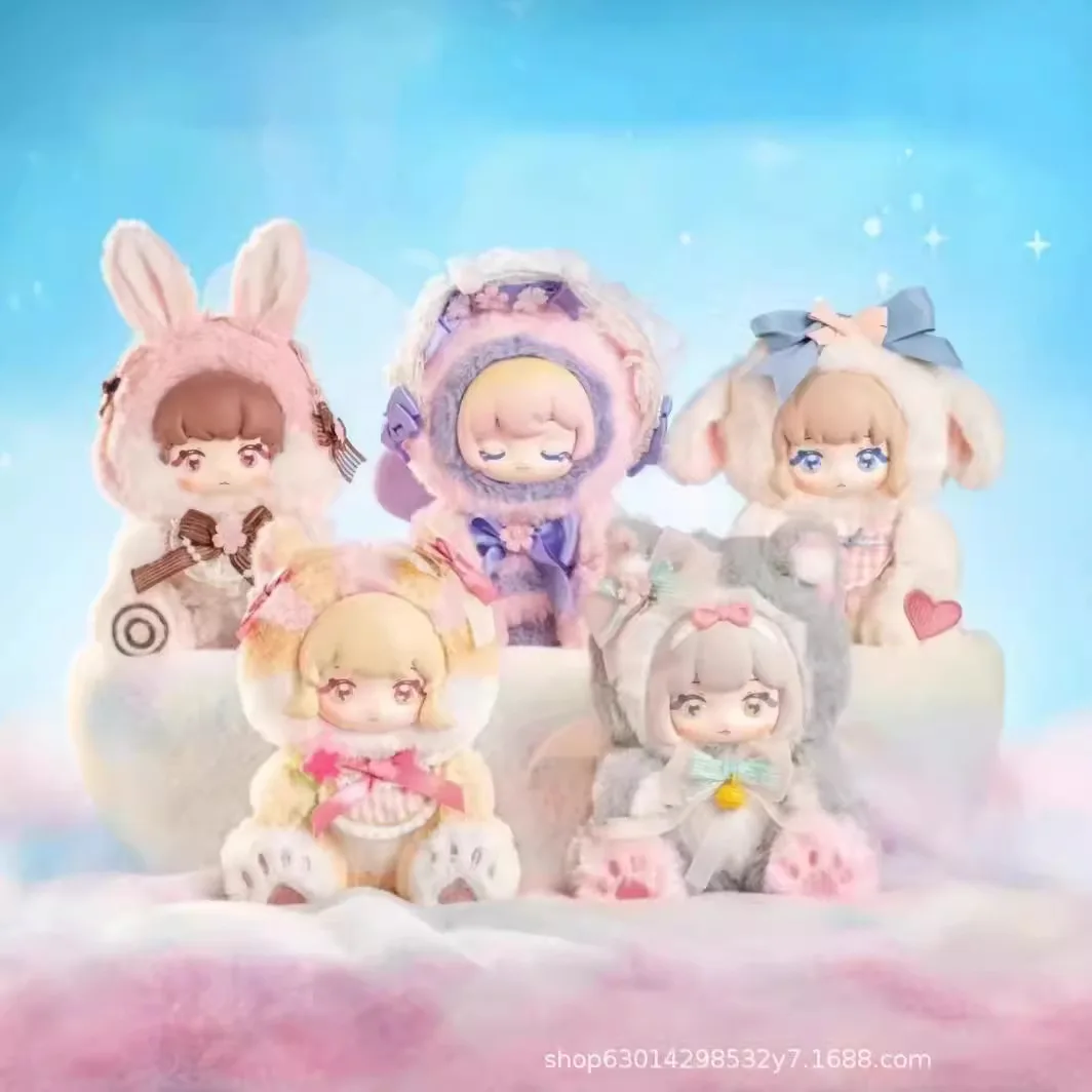 New Ninizee Garden Poetry Series Plush Blind Box Cute Anime Figure Kawaii Stuffed Doll Collect Model Doll Birthday Surprise Gift