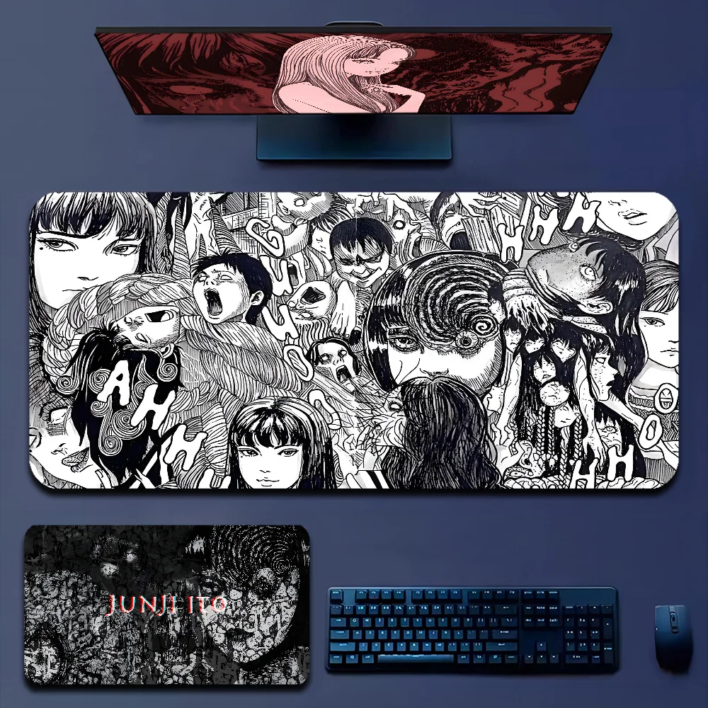 Junji Ito Tomie Kawakami Anime Beautiful Laptop Gaming Mice Mousepad Size For Keyboards Mat Boyfriend Gift