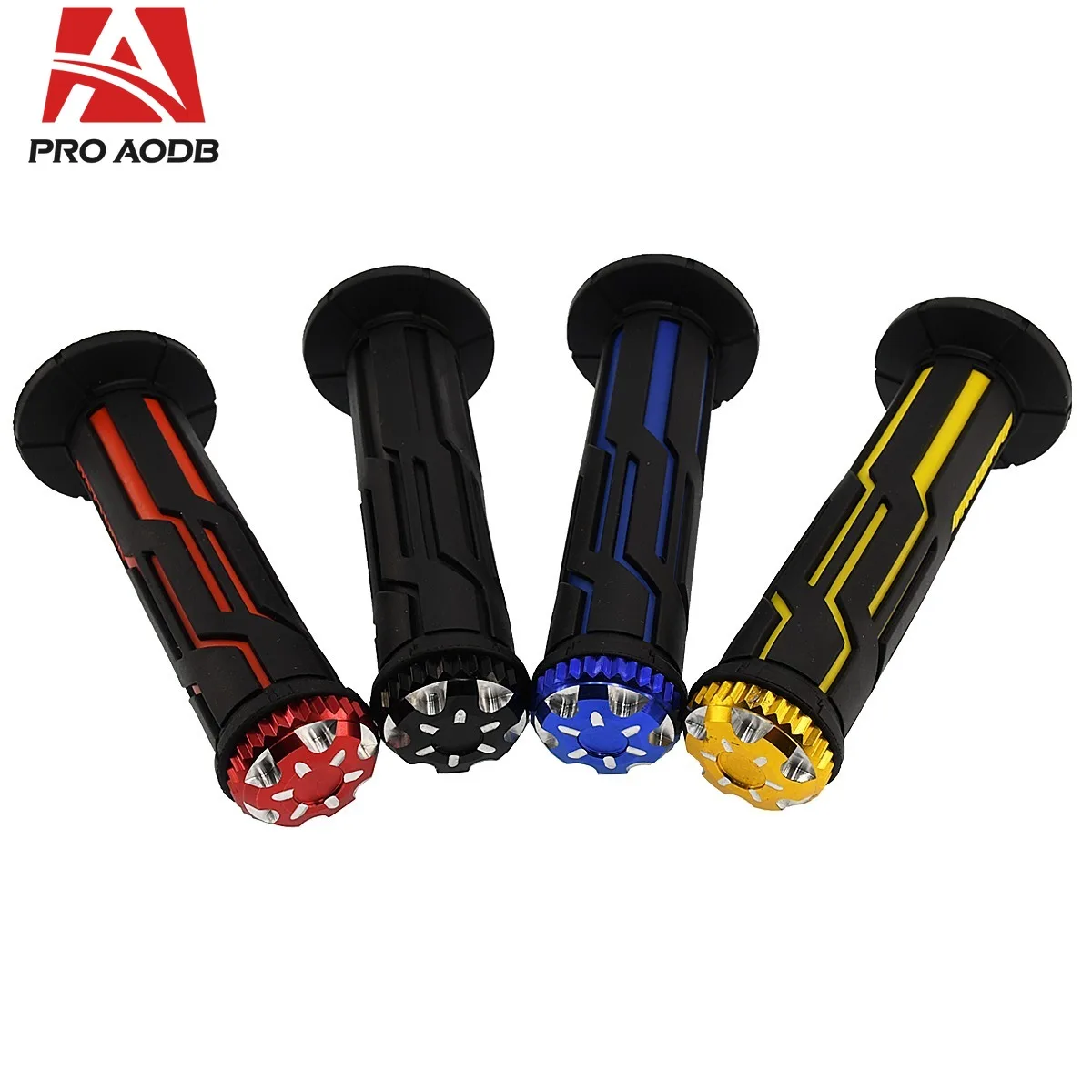 CNC otorcycle Handle Grips 7/8" 22mm Handlebar Grips For Bmw Yamaha Honda Harley Universal Motocross Accessories Mobile Parts view 6