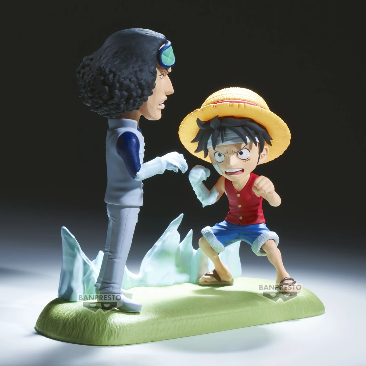 Oryginalny BANDAI Banpresto WCF ONE PIECE Monkey D. Luffy VS Kuzan PVC Figurka akcji Anime Figurki Model Zabawki Prezenty świąteczne