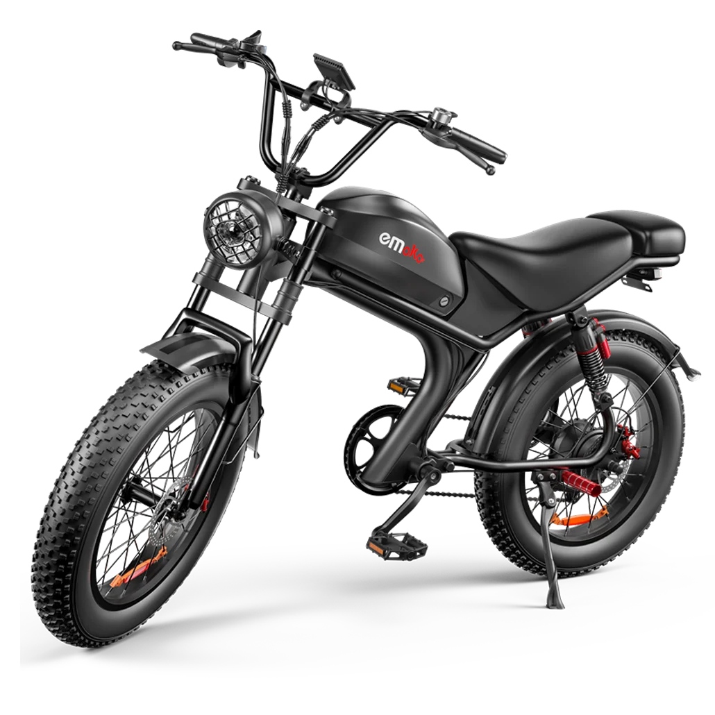 AliExpress NONE EMOKO C93 1000W Motor Adult Electric Bicycle 48V20Ah Battery 20 Inch Fat Tire E-Mountain Bike for Sports & Entertainment Cycling