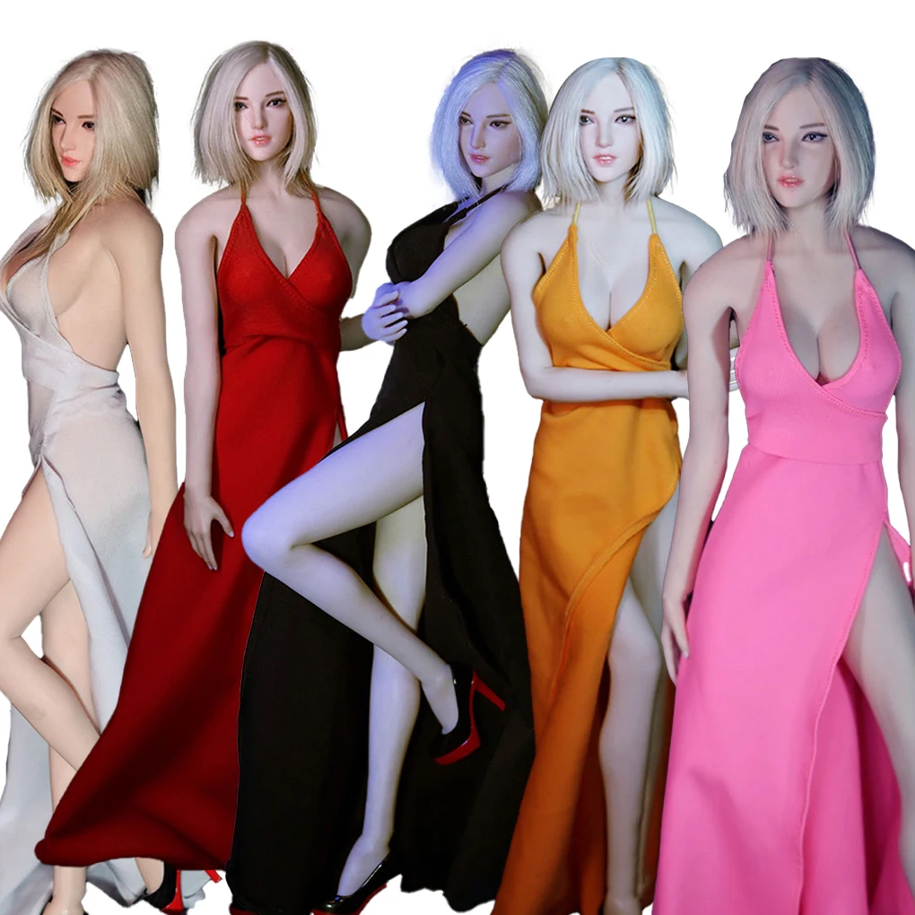 Vêtements de poupée Underdess 1/6, vêtements féminins, poupées faites à la main, tissu de soirée