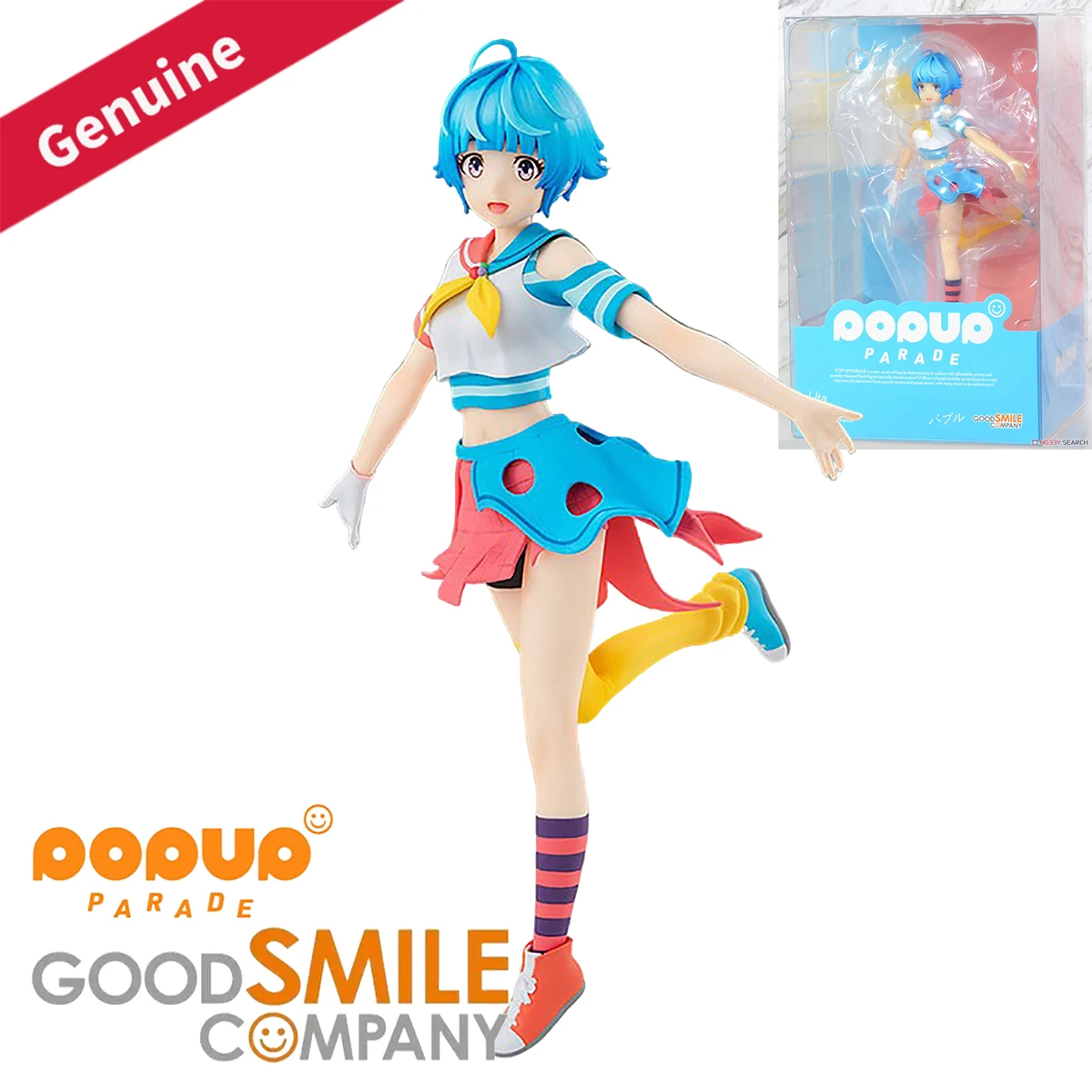 

Original Genuine Good Smile Company Prepainted Pop Up Parade Bubble Uta Anime Character Figure Decoration Collection Cartoon Toy
