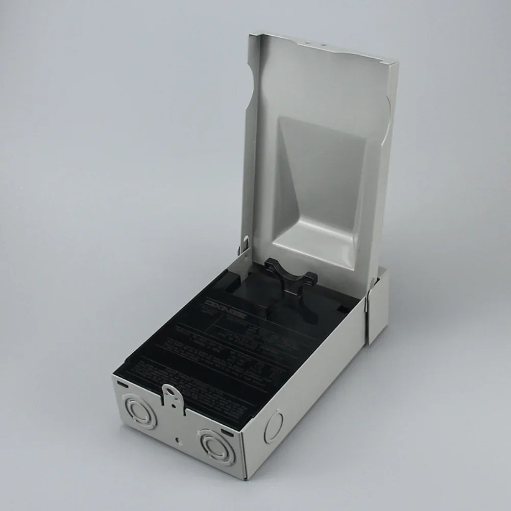 

30 Amp AC Disconnect Switch Outdoor Pull Out Design 120240V Waterproof Metal Box Galvanized Steel for Air Conditioning Systems