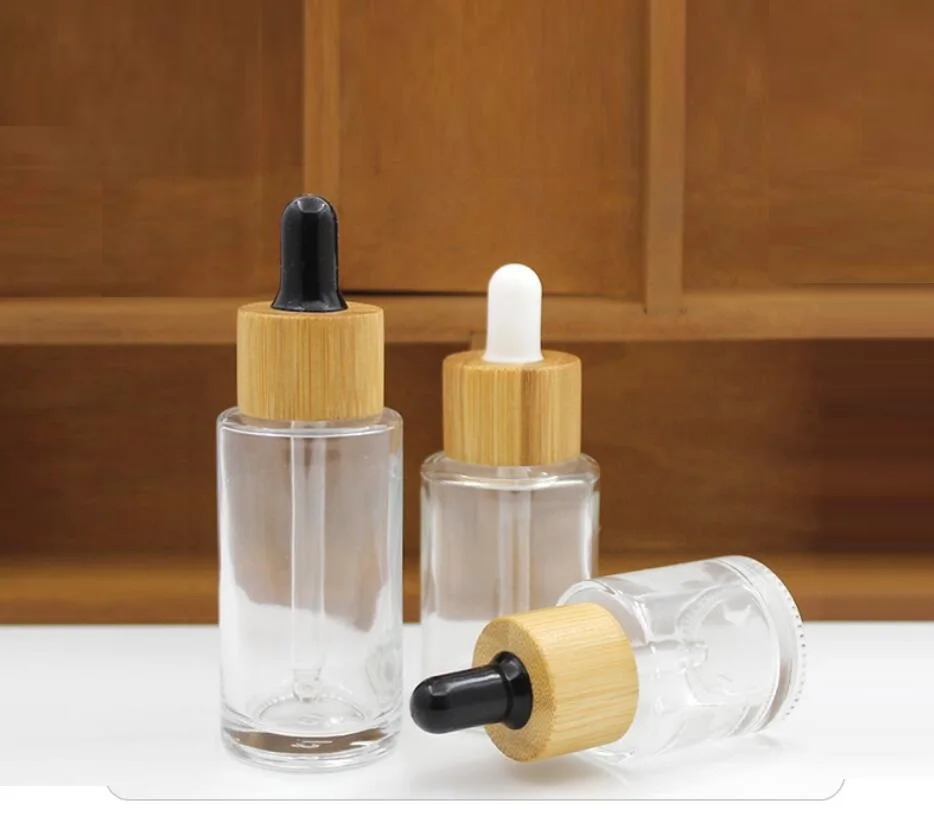 20ml30ml40ml50ml60ml glass dropper bottle lotion emulsion essential oil serum liquid toner toilet water skin cosmetic packing