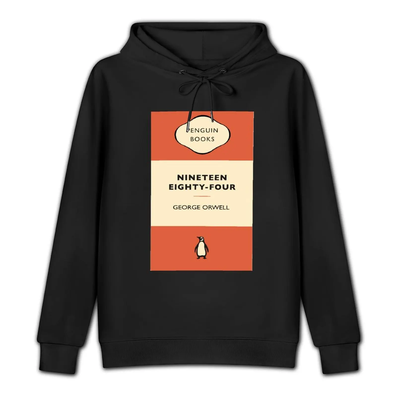 Penguin Classic Nineteen Eighty Four by George Orwell Pullover Hoodie men's coat men hoodie