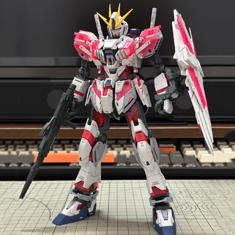 

HG 1/144 Narrative NT C-Packs RX-9/C Mech Assembly Model Kit Action Figures Desktop Decoration Doll Boy Toy Gift Collectible