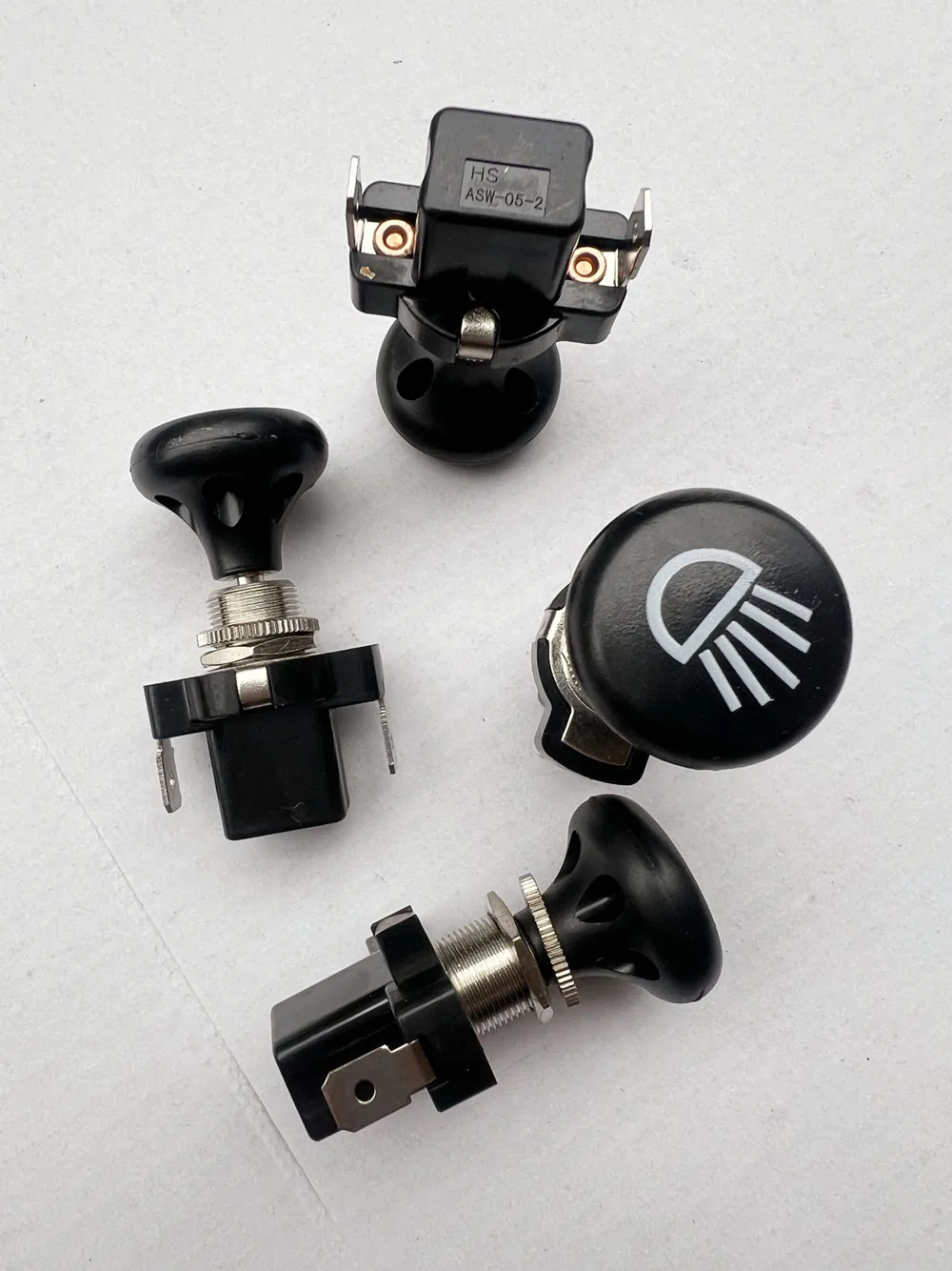 Original new 100% ASW-05-2 agricultural vehicle push-pull headlight modification single control single gear switch