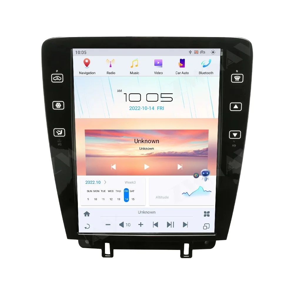 

Hot Sale Style Android 11 8+128GB Car GPS Navigation for Ford Mustang GT 2010-2014 Head Unit Multimedia Player Radio Tape R
