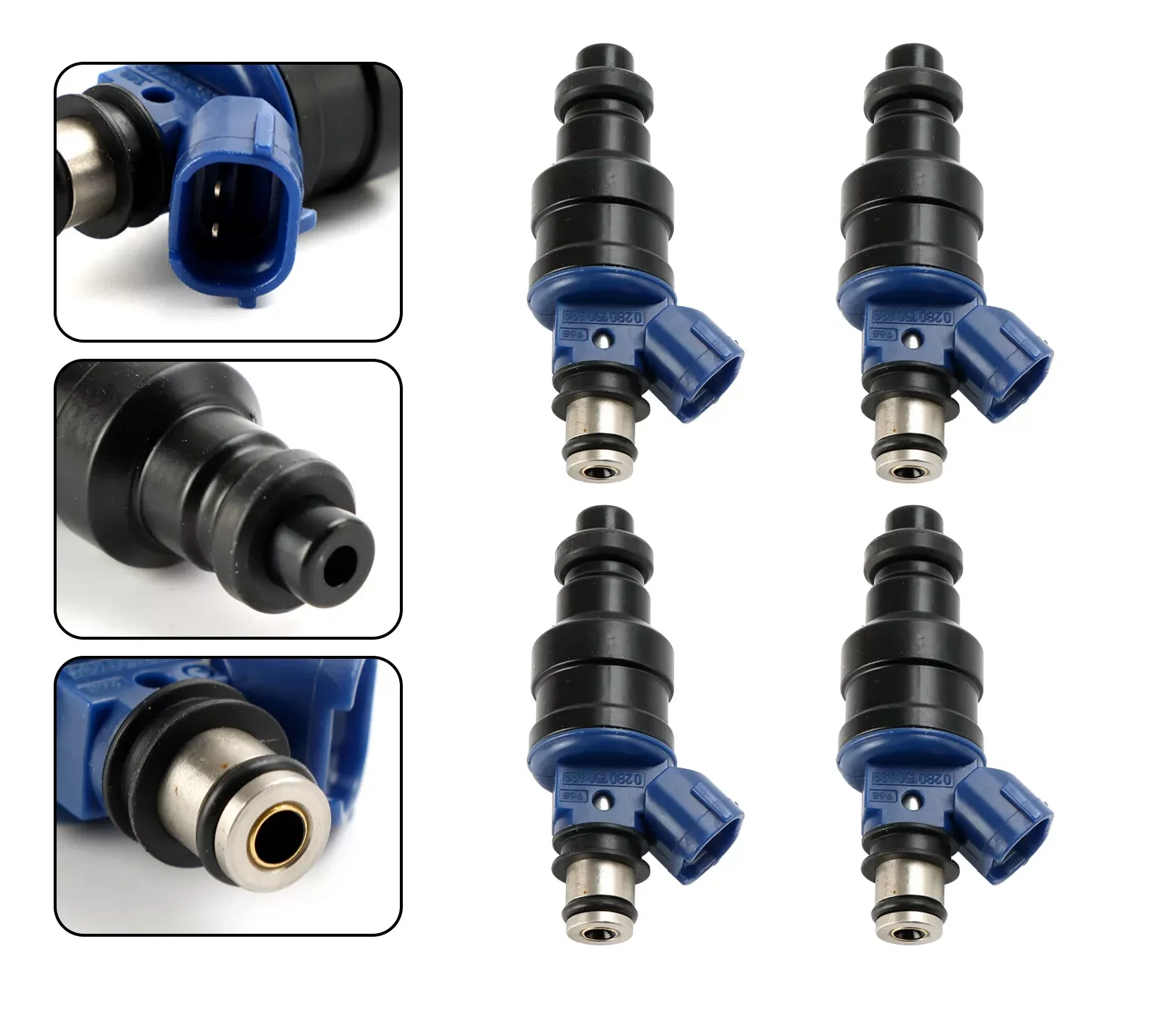 1/4 шт. Топливная форсунка 23250-02030 23209-02030 для Toyota Carina E AT190 4AFE AT191 7AFE 1992-1997 0280150439