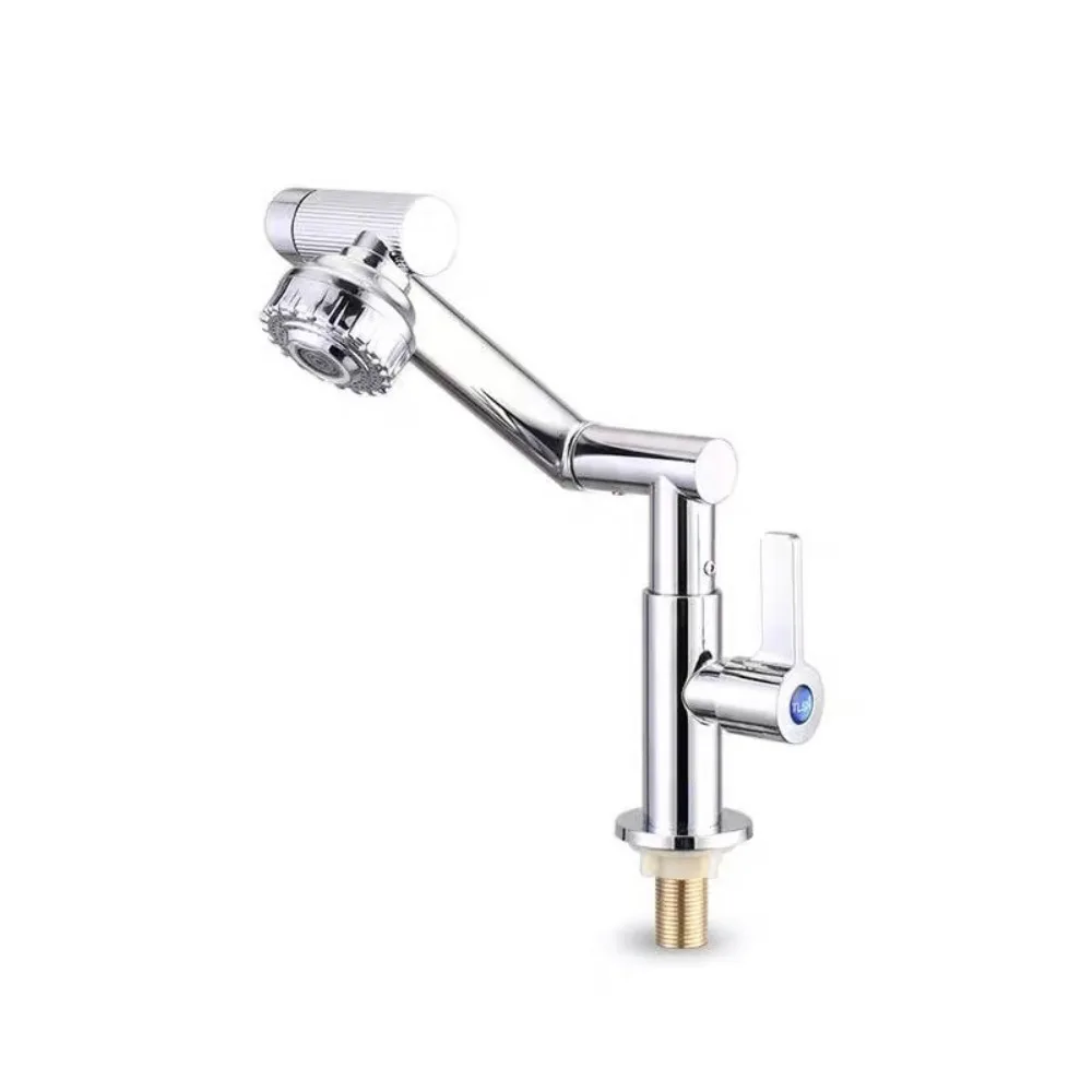 

360° Rotating Robotic Arm Faucet Hot and Cold Water Adjustable Dual Mode Faucet High Pressure Flexible Kitchen Rotating Faucet