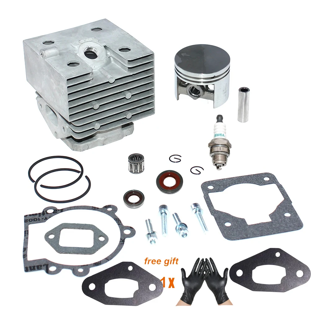 Imagem -02 - Kit de Pistão do Cilindro para Mistblower Fits Stihl Br320 Br320l Br340 Br340l Br380 Br400 Br420 Br420c Sr320 Sr340sr400 Sr420 42030201201