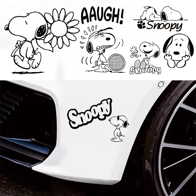 

41 стилей Snoopys аниме модные наклейки «сделай сам» мультфильм милые мужские и женские украшения автомобиля ноутбук чашка воды велосипед самоклеящаяся наклейка
