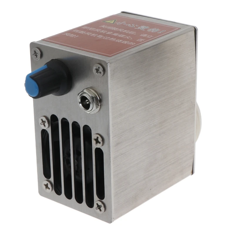 5V-12V Usb Blower Speed-regulating Grill Stove Outdoor Mobile Portable Fan with Small for Turbine Air-Duct Dual Fan