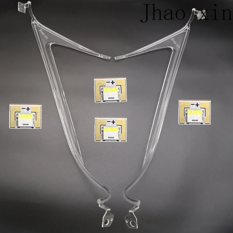 Car Headlight DRL CHIP Light Guide Strip Ballast for Lexus LX570 16-2019 White Light Angel Eye Circuit Board Light Source Module - view 6