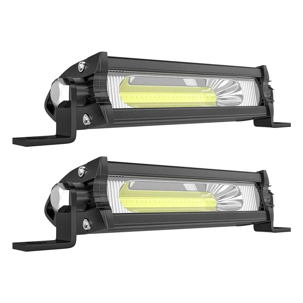 

One-character car LED strip mini single-row 9W work light modified daytime running light motorcycle light