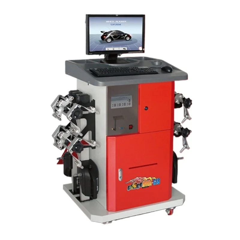 

Car Bluetooth version four-wheel aligner CCD tire positioning measurement HWA-G18