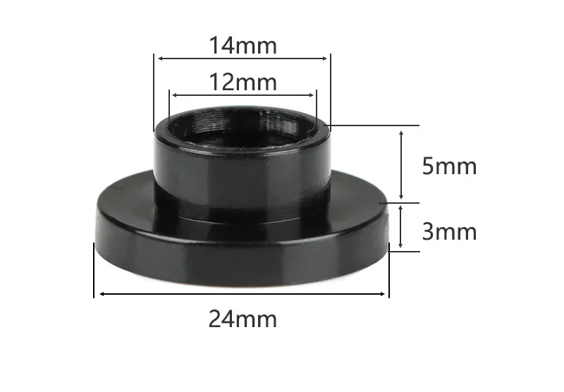 M2 M3 M4 M5 M6 M8-M16 T-förmige Nylon-Unterlegscheibe, Kunststoff-Abstandshalter, konkav, konvexe Schraube, Buchse, Hülse, Isolierung, Dichtung, Dichtungsring