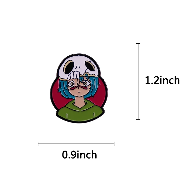 BLEACH Third Espada Nel Tu Enamel Pin Arranca Childlike Anime Girl Brooch