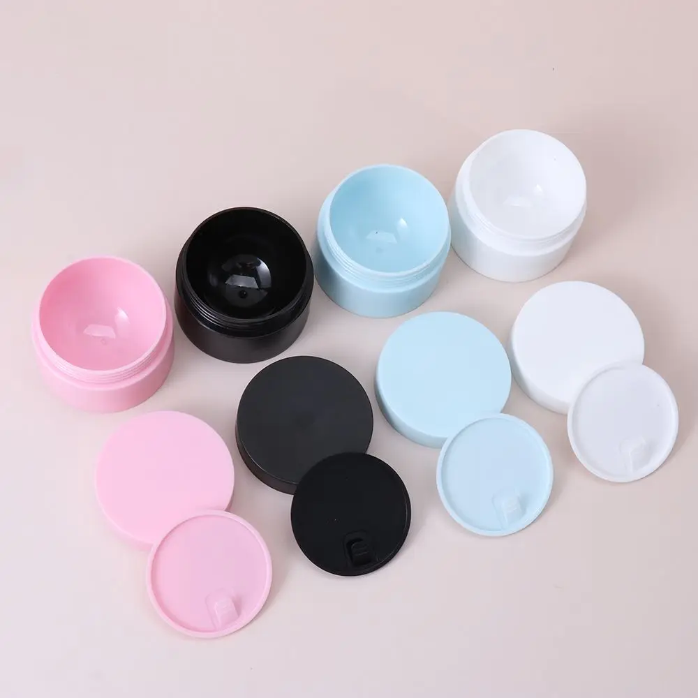 1Pcs Empty Container Travel Box PP Facial Cream Jar Cosmetic Plastic Box Refillable Bottle Makeup Jar 5g /15g/20g/30g/50g New