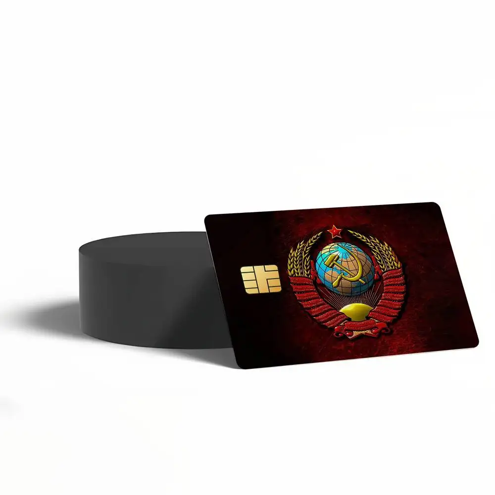 CCCP Card Stickers for Bank Access Protective Waterproof Film Cover Sticker Surprise Gift