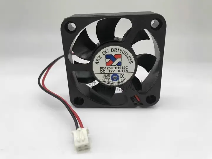 

Free shipping, brand new original 5015 FD1250-S1012C DC12V 0.17A 5CM 50 * 15MM cooling fan
