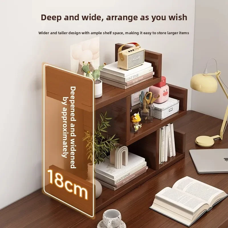 

Tree Shape Simple Bookshelf Shelf Storage Shelf Desk Small Bookcase Simple Office Storage Shelfsturdy and durable